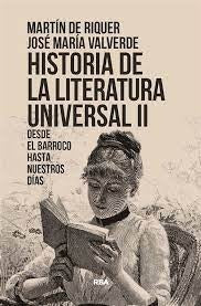 Historia de la literatura universal II | Martín de Riquer Morera