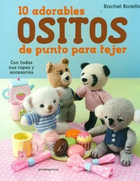 10 adorables ositos de punto para tejer | Rachel Borello