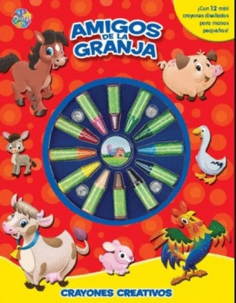 Amigos de la Granja. Crayones creativos | Phidal Publishing Inc