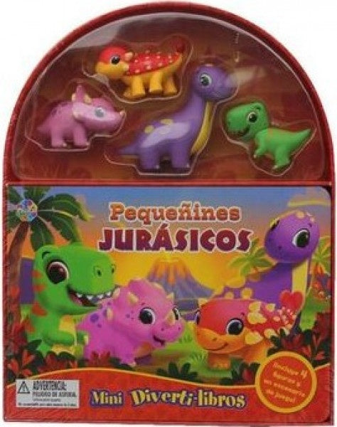 Mini Diverti-libros. Pequeñines Jurásicos | Phidal Publishing Inc