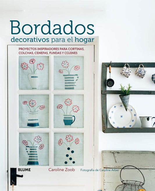Bordados decorativos para el hogar | Caroline Zoob