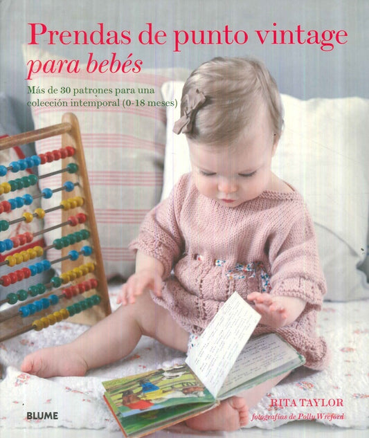 Prendas de punto vintage para bebés | Rita Taylor