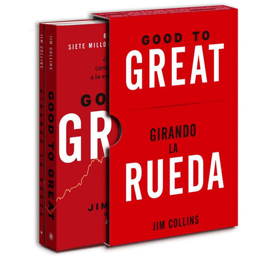 Estuche Good to great + Girando la rueda | Jim Collins