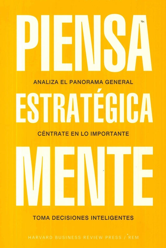 Piensa estratégicamente | Autores Varios