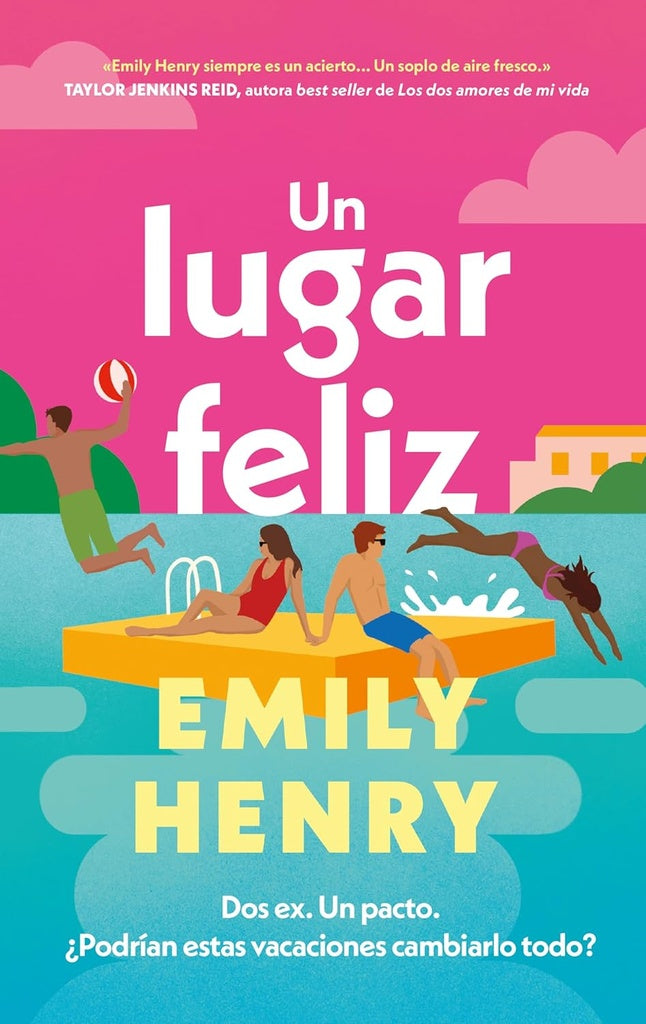 B4p lugar feliz, un tapa dura | Emily Henry