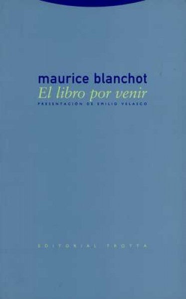 El libro por venir | Maurice Blanchot