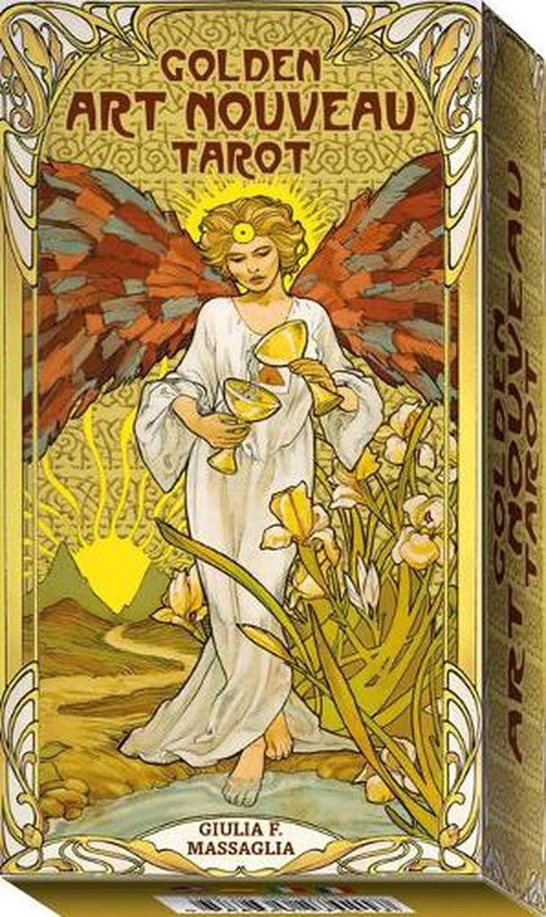 Golden art nouveau tarot | Giulia Massaglia