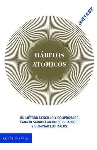 HABITOS ÁTOMICOS (firme/Usado) | James Clear