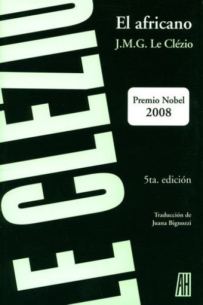 El africano | J.M.G. Le Clezio